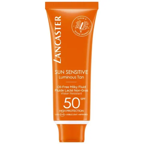 50ml Lancaster Sun Sensitive Milky Fluid SPF 50 – immagine 3