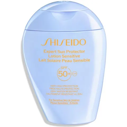 Shiseido EXPERT SUN PROTECTOR Lotion Sensitive SPF50+ – trasparente 150ml – immagine 3