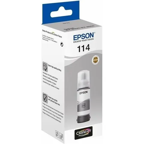 Epson 114 Ecotank Grey Ink Bottle – immagine 2