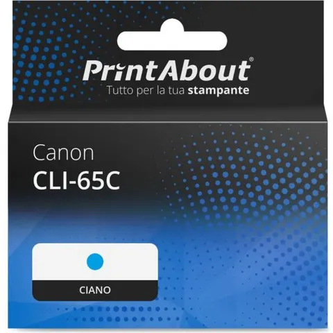PrintAbout Cartuccia compatibile Canon CLI-65C - Ciano – immagine 2