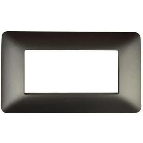 BTicino PLACCA 4 MODULI MATIX IRON – immagine 2