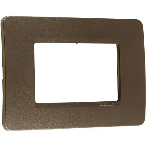 BTicino PLACCA 3 MODULI IRON MATIX – immagine 2