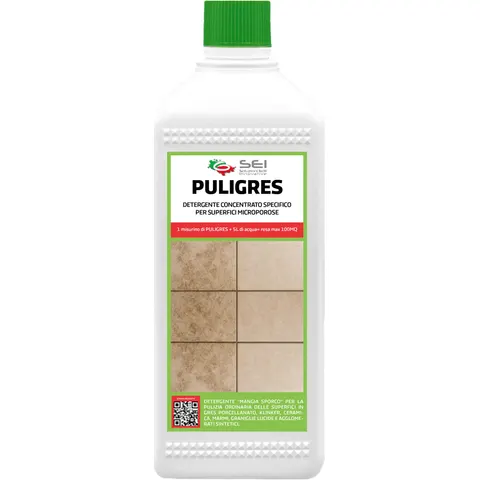 Sei_soluzioni PULIGRES 1 l PULITORE ECOLOGICO SPECIFICO PER GRES E CERAMICHE – immagine 2