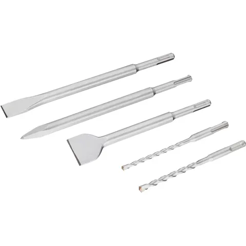 Stanley SET 2 PUNTE E 3 SCALPELLI SDS PLUS – immagine 2