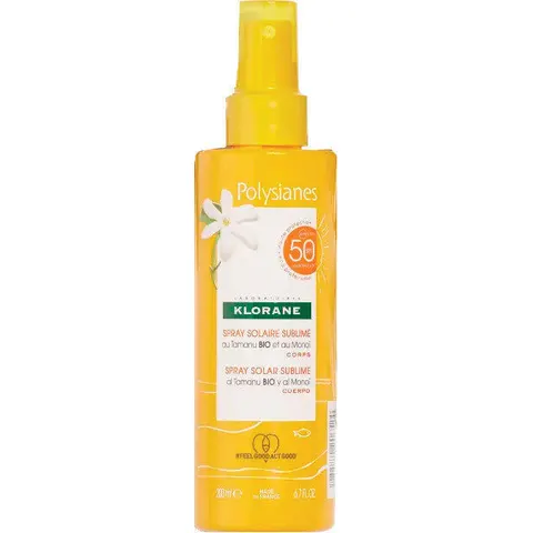 Klorane Spray Solare Sublime Corpo SPF50 200ml – immagine 5