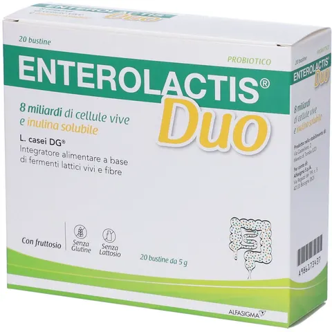 Alfasigma Enterolactis Duo 20 bustine – immagine 3