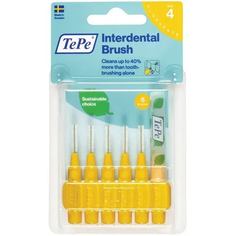 Tepe scovolino giallo 0,7mm 6 pezzi – immagine 2