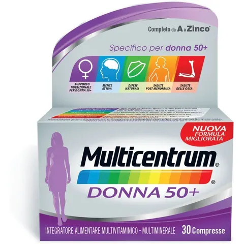 Multicentrum Donna 50+ 30 Compresse – immagine 5