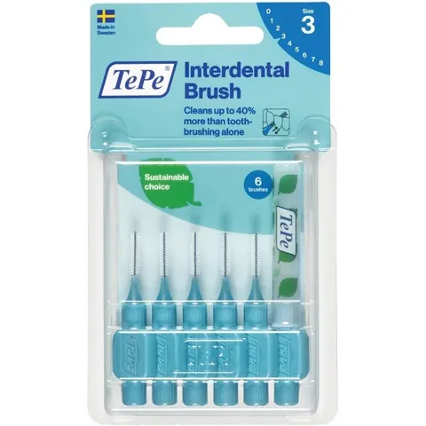 Tepe scovolino blu 0,60mm 6 pezzi – immagine 2