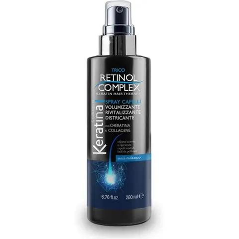 Retinol Complex Spray Capelli CON Cheratina E Collagene 200ML – immagine 3