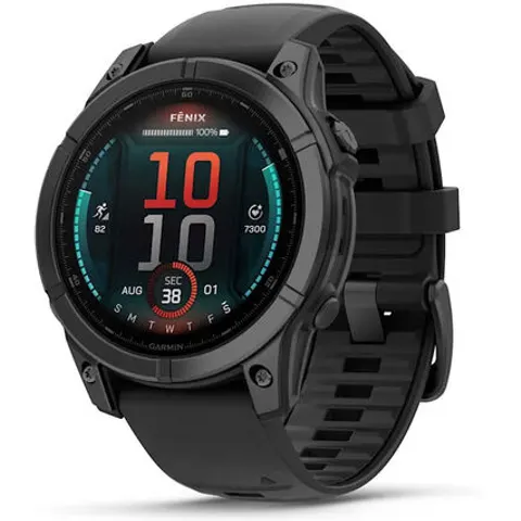 Garmin Smartwatch Fenix E-nero / Ardesia – immagine 2