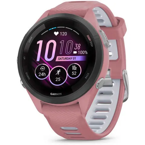 Garmin Smartwatch Forerunner 265s-rosa / Grigio – immagine 2