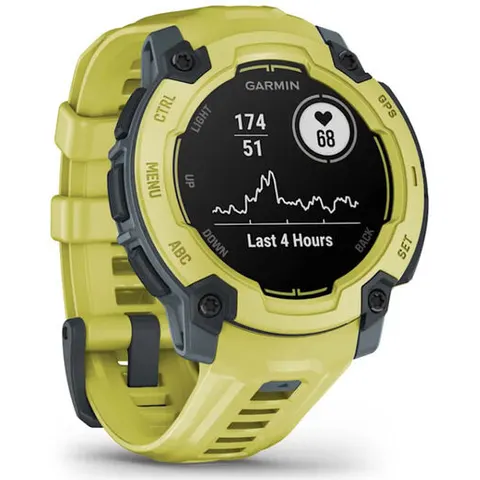Garmin Smartwatch Instinct E, 45 Mm-lime / Graphite – immagine 2