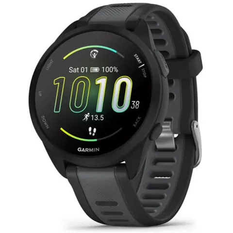Garmin Smartwatch Forerunner 165 Black/Slate Grey – immagine 3