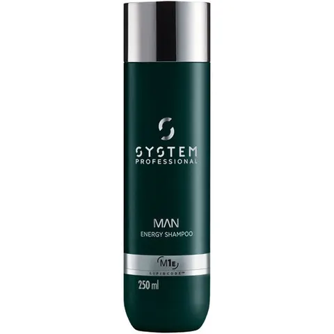 250ml System Professional LipidCode MAN M1E Energy Shampoo – immagine 2