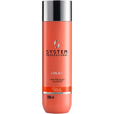 250ml System Professional LipidCode Solar Sol1 Hair & Body Shampoo – immagine 2