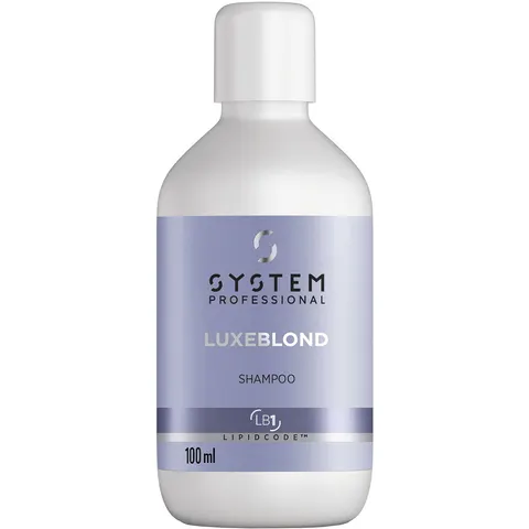 100ml System Professional LipidCode LuxeBlond Shampoo – immagine 2