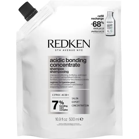 500ml Redken acidic bonding concentrate Shampoo Refill – immagine 3