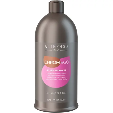 950ml ALTER EGO CHROMEGO Silver Maintain Conditioner – immagine 2
