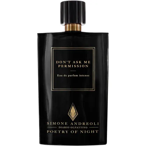 100ml Simone Andreoli DON’T ASK ME PERMISSION Eau de Parfum – immagine 3