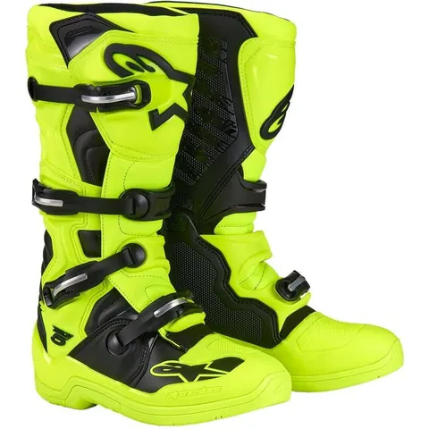 ALPINESTARS - Stivali Tech 5 Giallo Fluo / Nero,Giallo 8 – immagine 2