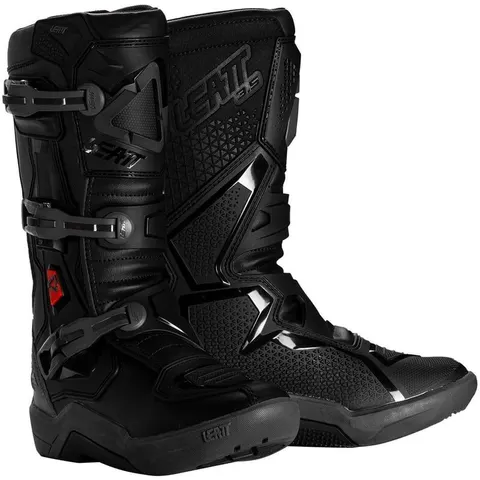 LEATT - Stivali 3.5 Junior Stealth 2025 Nero 2 – immagine 2
