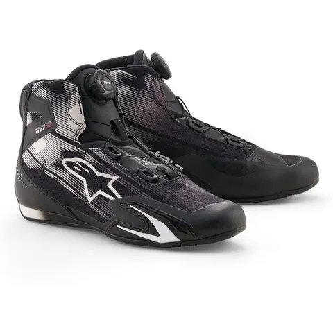 ALPINESTARS - Stivali Celer Vented Nero / Bianco Nero 8 – immagine 2