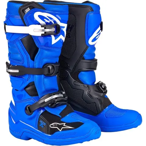 ALPINESTARS - Stivali Tech 7S Junior Blue / Nero / Bianco Blu 8 – immagine 2