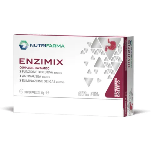 Nutrifarma Enzimix 30 compresse – immagine 2