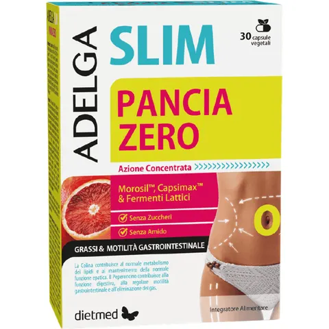 DietMed Adelga Slim Pancia Zero 30 cps – immagine 2