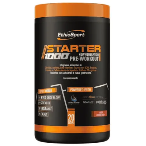 ethic sport starter 1000 400 gr arancia rossa – immagine 2