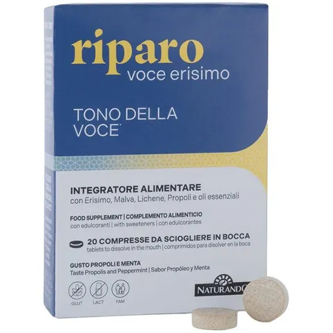 Naturando Riparo Voce Erisimo 20cpr – immagine 3