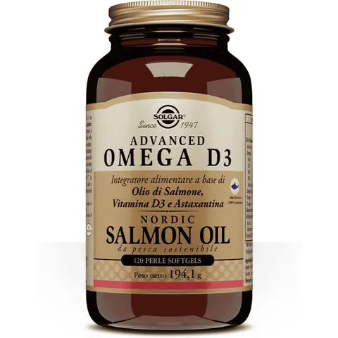 Solgar Advanced Omega D3 120 Perle Softgels – immagine 3