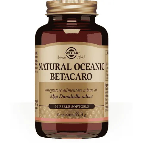 Solgar Natural Oceanic Betacaro 60 perle – immagine 2