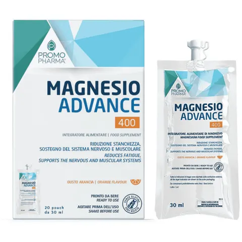 Magnesio Advance 400 20 Pouch – immagine 3