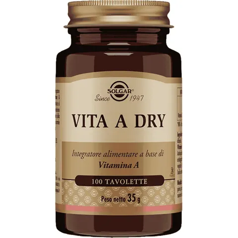 Solgar Vita A Dry 100 cpr – immagine 2