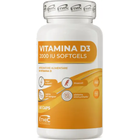 ethic sport vitamina d3 60 cps – immagine 2