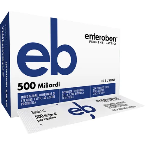 bioartis srl Enteroben 500mld 10 stick pack – immagine 2