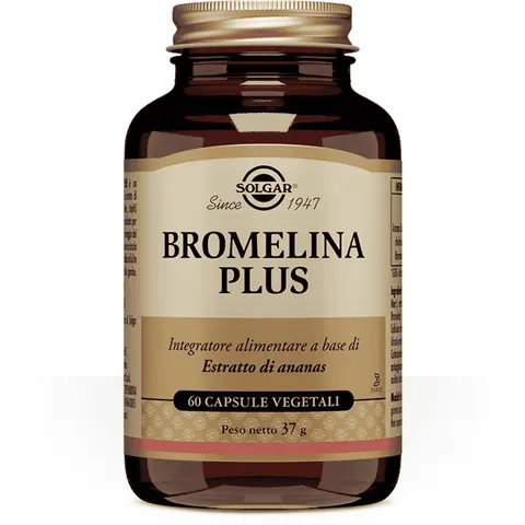 Solgar Bromelina Plus 60 Capsule – immagine 3