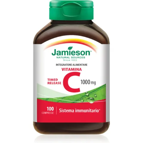Jamieson Vitamina C 1000 mg 100 cpr Time Release – immagine 2