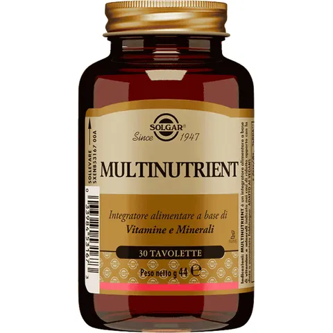 Solgar Multinutrient 30 tavolette – immagine 2
