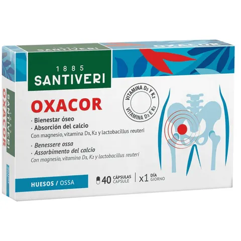 Santiveri Oxacor K2 Integratore Ossa 40 Capsule – immagine 2