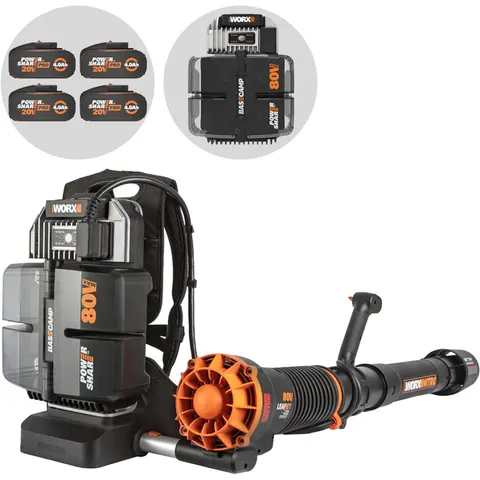 Worx Soffiatore a batteria Nitro Brushless Pro 80 V – immagine 2