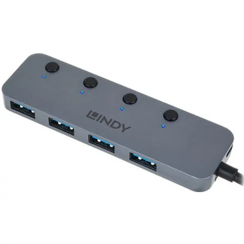 Lindy 4 Port USB 3.0 Hub – immagine 2