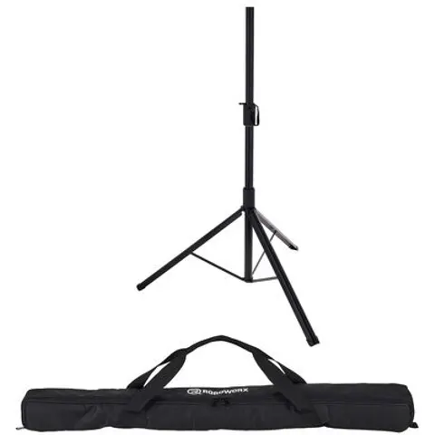 Roadworx Slim Line Speaker Stand nero – immagine 2