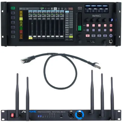Behringer WING Rack Router Bundle nero – immagine 2