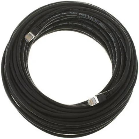 Telegärtner CAT6A Patchkabel 25m, sw nero – immagine 2