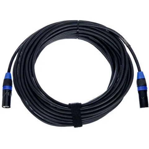 pro snake CAT6E CC Cable 20.0m deep blue nero – immagine 2