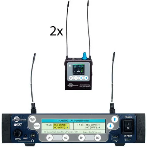 Lectrosonics M2 Stereo IEM Bundle – immagine 2