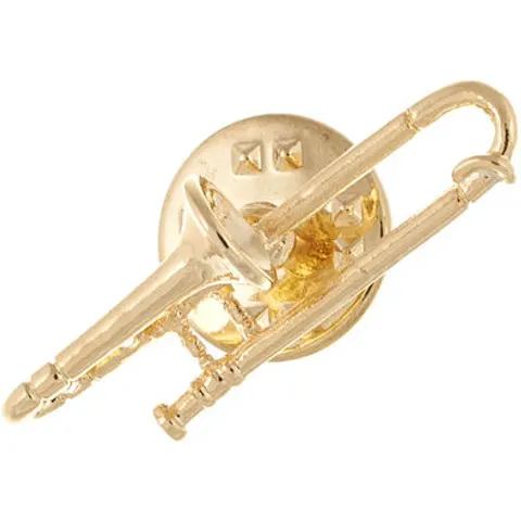 ART Pin Trombone dorato – immagine 2